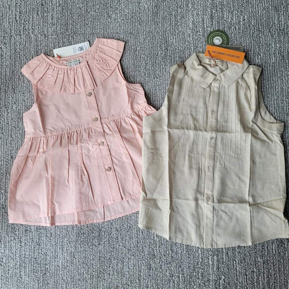 NWT The Sunday Collective 6-Piece Bundle, Size: 8 Girls